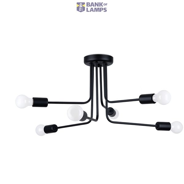 Chandelier NORAH 6 black image 6