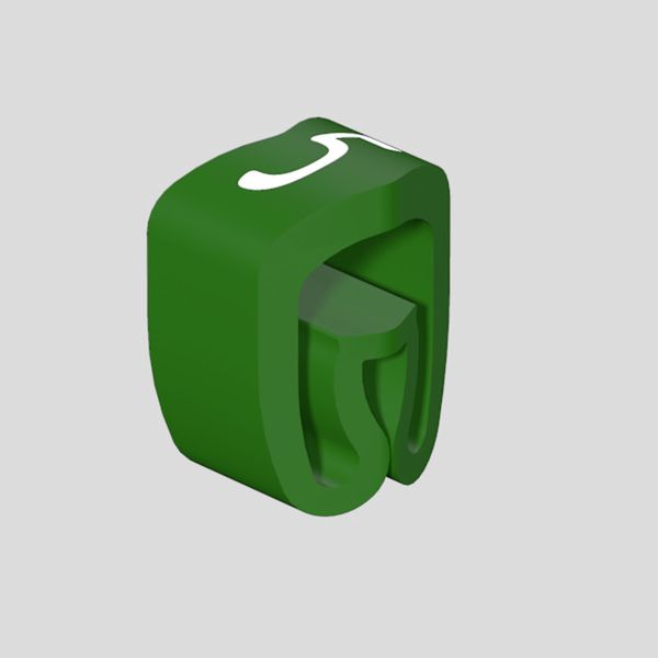 CableLine, Conductor and cable markers, 4 - 10 mm, 4 x 7 mm, green image 3