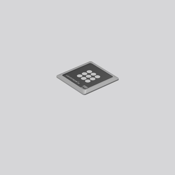 Cover plate, diffuser L 175 B 170 H 13 colour: silver image 2