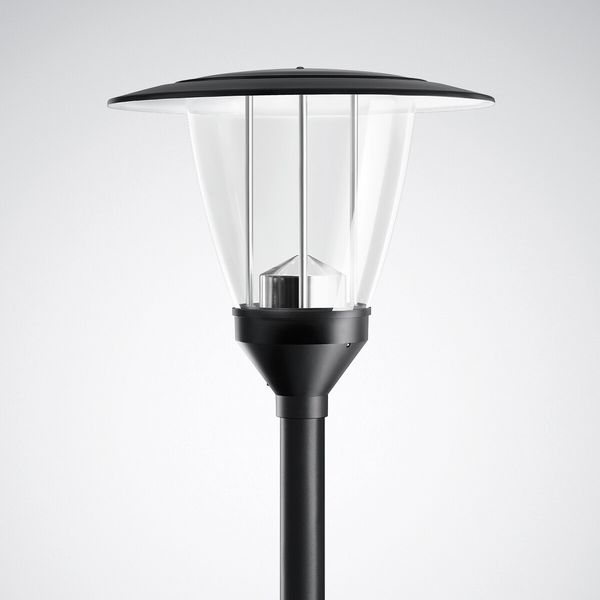 Post-top luminaires 985 CLO (normal) Lens Black ET 23W 2600lm 70 asymmetric wide (AB2L) IP23 IK04 5 SDCM 6724340 image 1