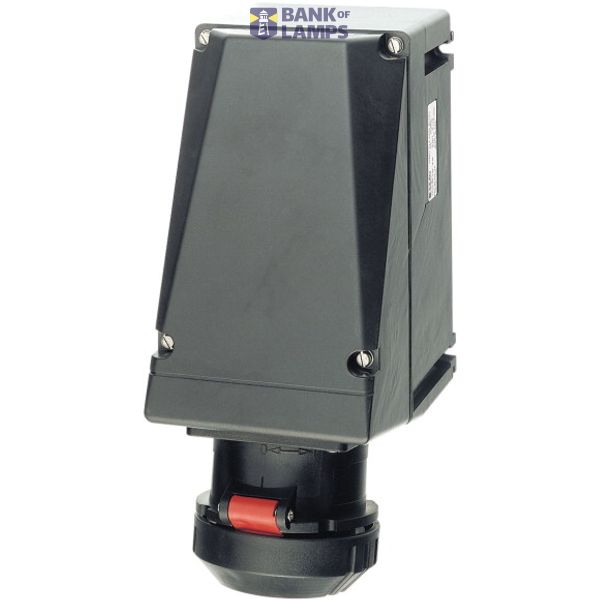 Ex-wall socket, 32A-4Pol-7H/480-500V, 1x M40 cable gland, zone 1/21 image 4