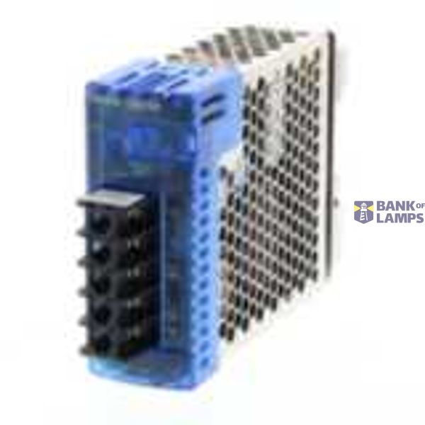 Power supply, metal case, 100/240 VAC supply, DIN rail mounting, 30 W, S8VM0065A image 1