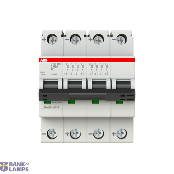 S204MTR-C63 DC Miniature Circuit Breaker image 1