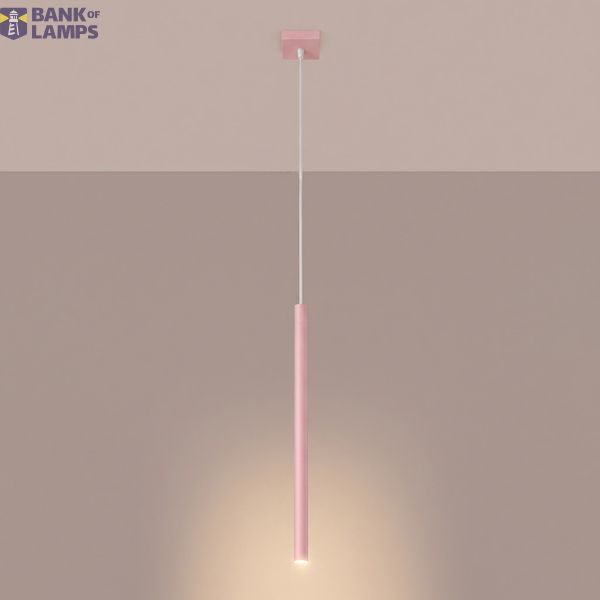 Pendant lamp PASTELO 1 pink image 5