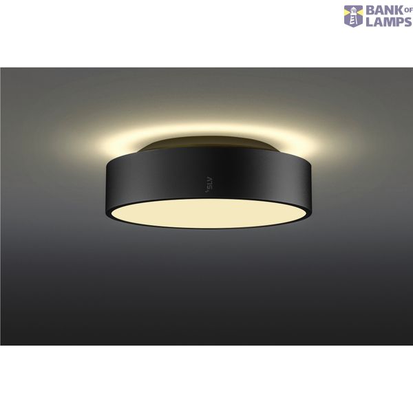 MEDO® PRO 30, wall- and ceiling-mounted light, round, 3000/4000K, 10W, DALI, Touch, 110°, black image 2