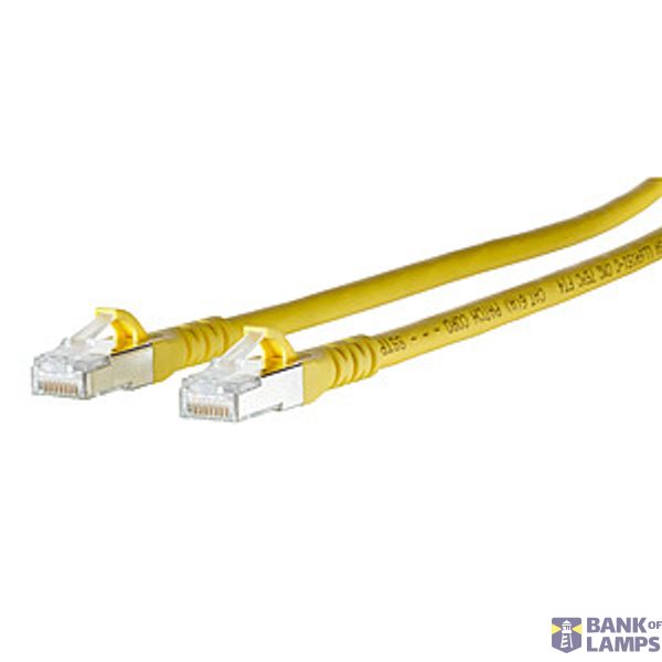 Patch cord Cat.6A AWG 26 7.5 m yellow image 3