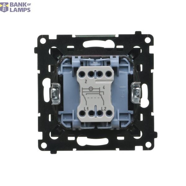 SOON ON SALE, double socket outlet with earthing for IP44 version with frame seal, with shutters, (module), Simon 24, IP20/IP44, 16A, cashmere image 1