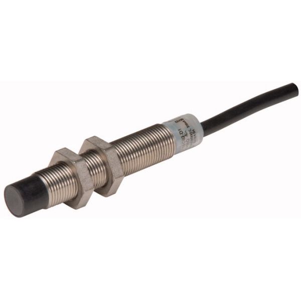 E57-12LE10-B1 Proximity switch, E57 Premium+ Series, 1 NC, 3-wire, 6 - 48 V DC, M12 x 1 mm, Sn= 10 mm, Semi-shielded, PNP, Stainless steel, 2 m connection cable image 2