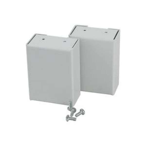 XAP01AF150 Plinth, HxW=100x150mm, grey image 2