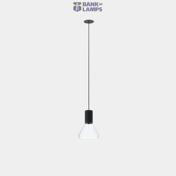 Pendant Iris Penjant Trim 17.3W 3000K CRI 90 Black IP23 1305lm image 1