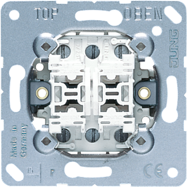 2-gang switch insert 1-pole, 2-way 509EU image 1