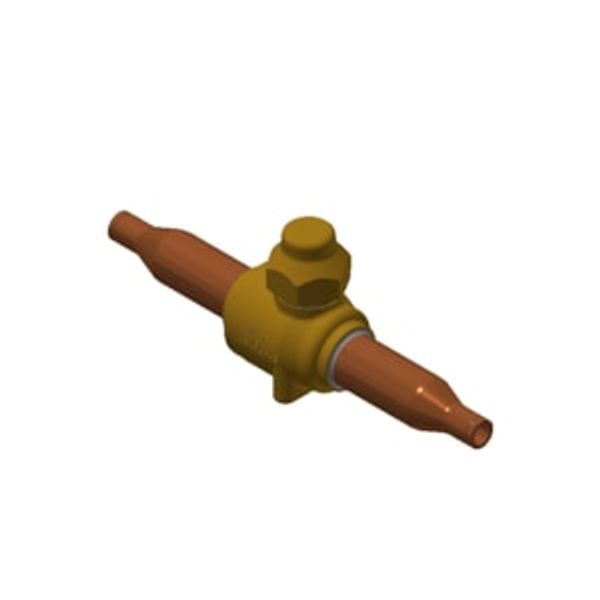 GBCH 6s CO2 90bar Ball Valve M/25 image 1