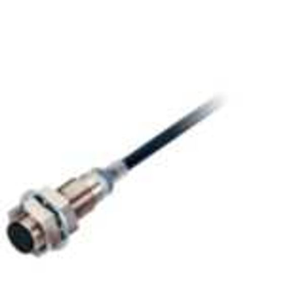 Proximity sensor, inductive, brass-nickel, M12, shielded, 7 mm, NO, 5 E2E 8349G image 3