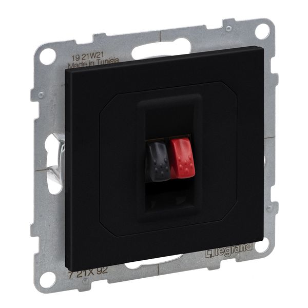 LOUDSPEAKER SOCKET  BLACK image 1