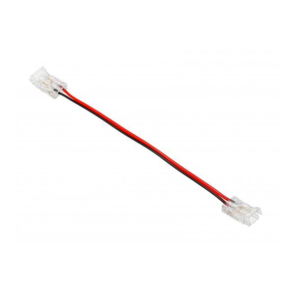 Transparent connector for LED strips COB with cable 15 cm image 1