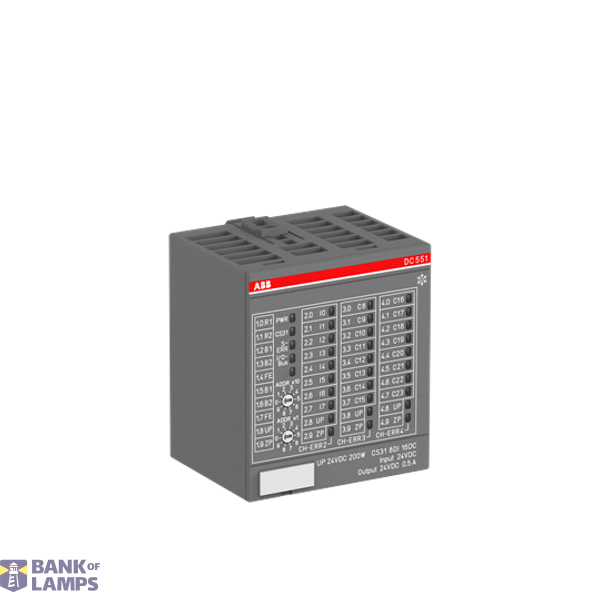 DC551-CS31-XC:S500,Busmodul 8DI/16DC DI:24VDC,DC:24VDC/0,5A,1-Leiter,CS31 image 1