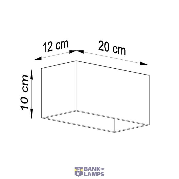 WALL LAMP QUAD MAXI BLACK G9 2X40W IP20 image 3