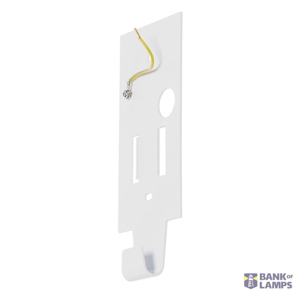 AIR INDI wall installation plate, white  image 2