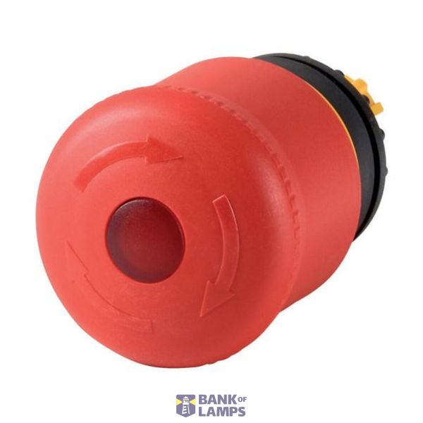 M22-PVLT-GVP Eaton Moeller® series M22 Emergency stop/emergency switching off pushbutton image 1