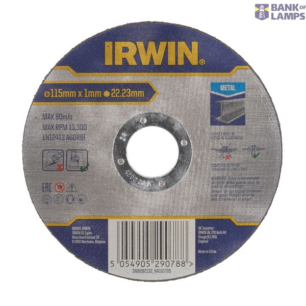 Flat Metal Cutting B/Disc115x1.0 image 1