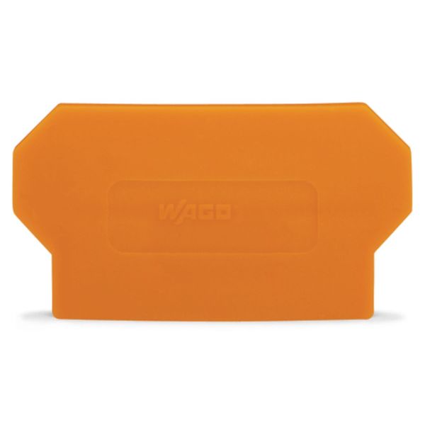 Separator plate 2 mm thick oversized gray image 1