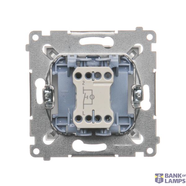 Blind for loudspeaker sockets DGL3.01/.., cream white/electro white image 1