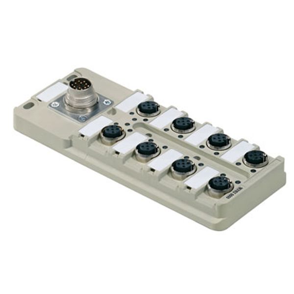 with M23 outlet, 19-pole, M12, 30 V, A-coded, LED: Yes, LED initiator: Yes, Wiring type: PNP image 4