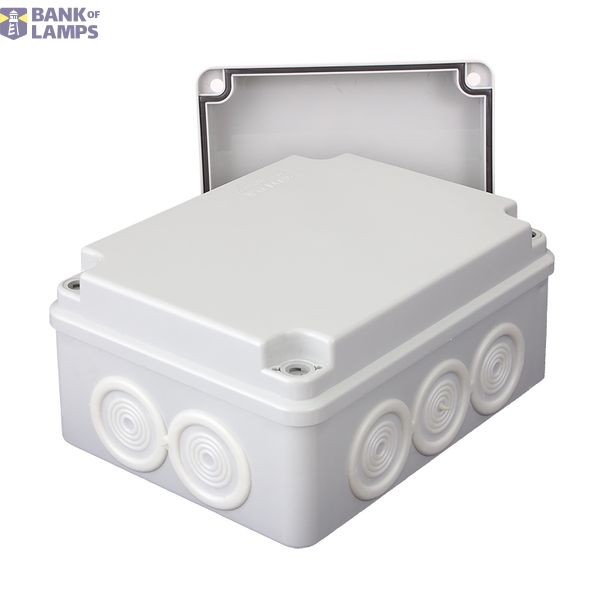 Hermetic box with membrane chokes. image 1