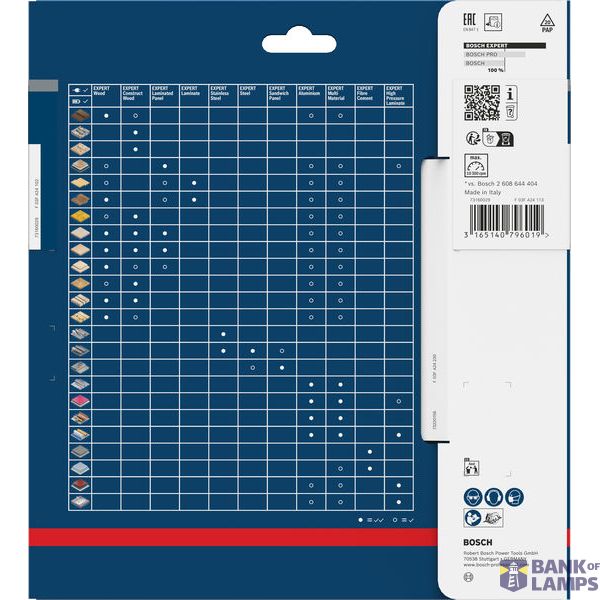 Circular saw blade Expert for Wood 184 x 16 x 2,6 mm, 24 image 1