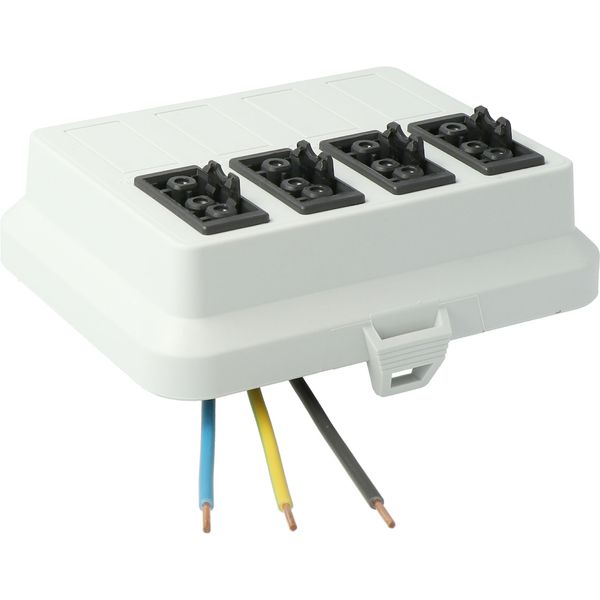 AK2-W8 Cover, 4x3p Wieland light grey image 1