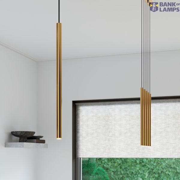 PASTELO HANGING LAMP 5L GOLD G9 5X8W IP20 image 4