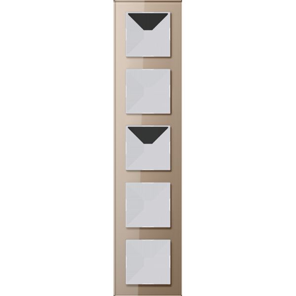 5-gang frame AC585GLCH image 3