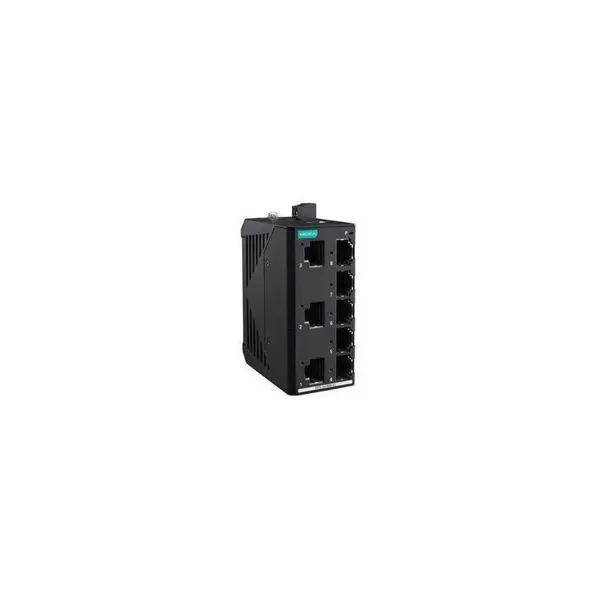 MOXA – EDS-G2008-EL – Unmanaged full Gigabit Ethernet switch with 8 10/100 1000 BaseT(X) ports image 1