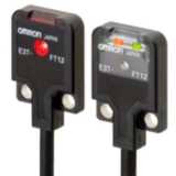 Photoelectric sensor, through-beam, 500mm, DC, 3-wire, NPN, dark-on, f E3T 1022R image 3