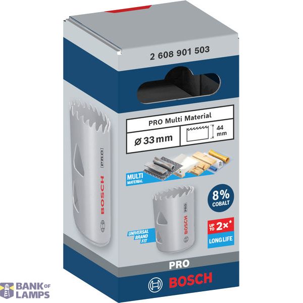 PRO Multi Material Hole Saw, 33 mm image 2