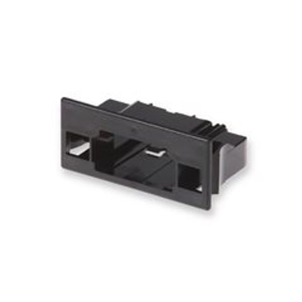 NK3P.B | Panel mounting adapter 3-pole, black image 1
