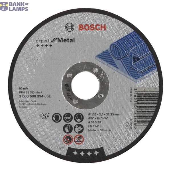 Expert for Metal straight cutting disc A 30 S BF, 125 mm, 2,5 mm image 1