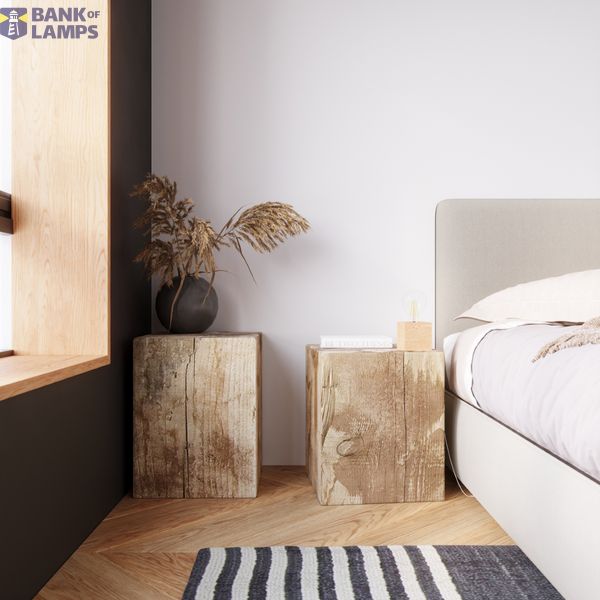 ARIZ WALL LAMP NATURAL WOOD E27 1X60W IP20 image 7
