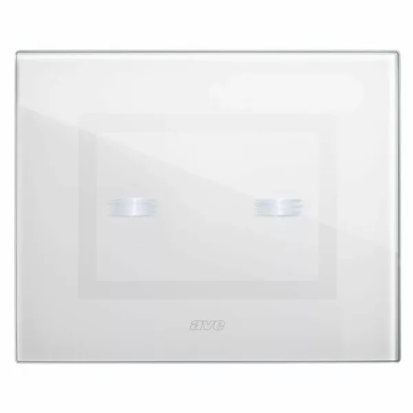 VERATOUCH FRONT PLATE WHITE    2CON image 1