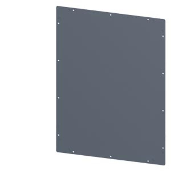 SIVACON, roof, closed, IP55, W: 600 mm, D: 800 mm, zinc-plated image 2