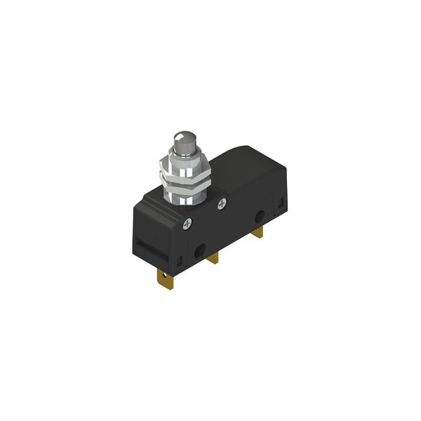 Microswitch with threaded plunger image 1