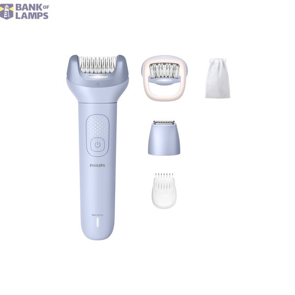 Philips Epilator | BRE711/00 Series 8000 | Operating time (max) 60 min | Number of power levels 2 | Wet & Dry | Blue image 2