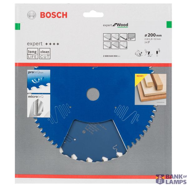 Circular saw blade Expert for Wood 200 x 32 x 2,8 mm, 24 image 2