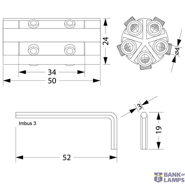 ZKMZGEL180 Cable connector for 5x1.5-6mm² joint image 2
