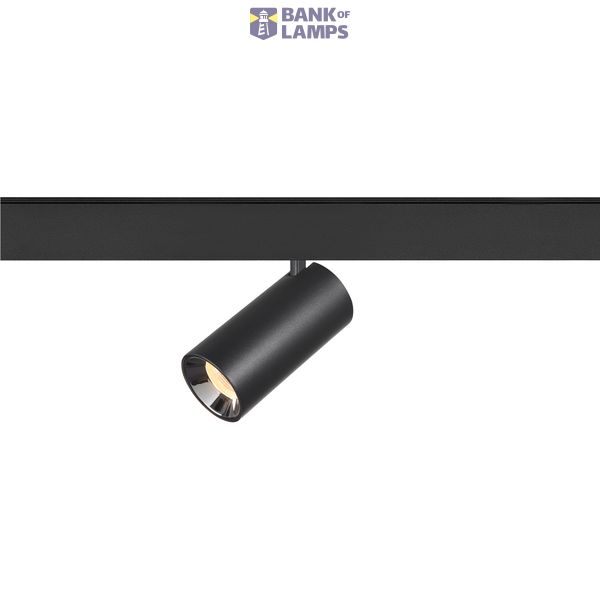 NUMINOS® S 48V TRACK DALI, spot, black / chrome, 16W, 1050lm, 3000K, CRI90, 40° image 3