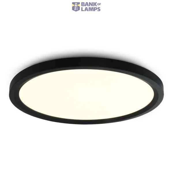 BLACK LED PLAFO 60W CW IP20 230V image 1