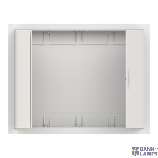 LFJT/A.2.63.1-884 | Cover 2-fold shutter icon | CARAT, AXCENT, FUTURE |884 MATT WHITE image 1