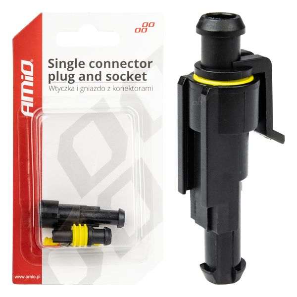 Connector plug and socket set AMIO-03517 image 1