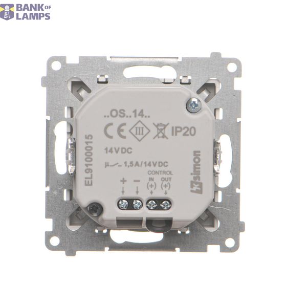 LED luminaire with motion sensor, 230V, (module), Simon 24, IP20, champagne matt, Col. temp.: 5900°K image 2