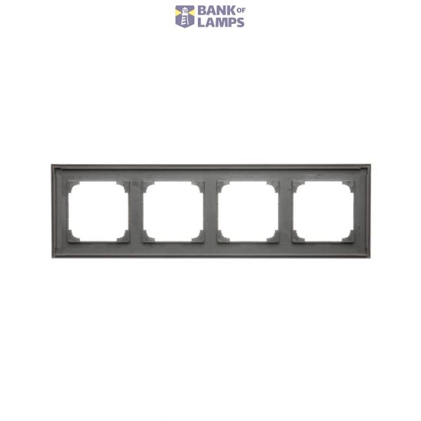 RJ11 double telephone socket, (module), Simon 24, IP20/IP44, black matt image 1